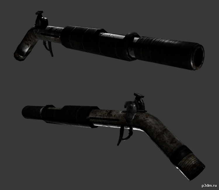 Shotgun 3D Model