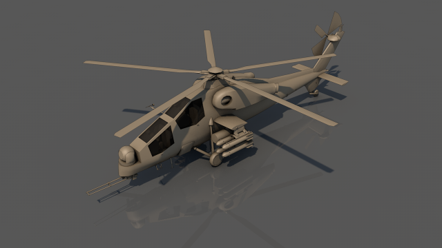 Tai t129 atak 3D Model