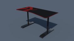 Arozzi Arena Gaming Desk 3D Model