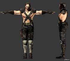 Chris Redfield (Warrior) 3D Model
