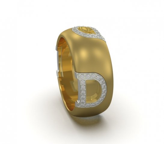 Ring Damiani D ICON 3D Model