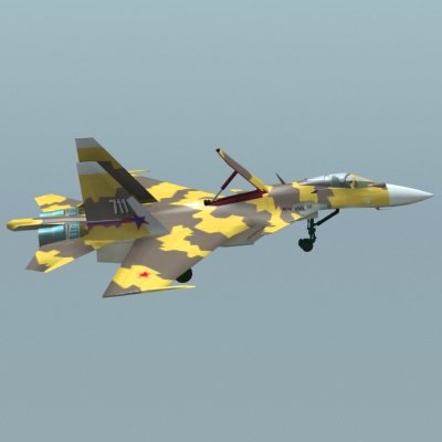 Su-37 3D Model