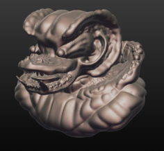 Reptilian 3D Model