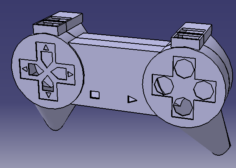 Game Pad 3D Model
