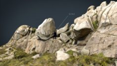 MOUNTAIN ROCKS 1 3D Model