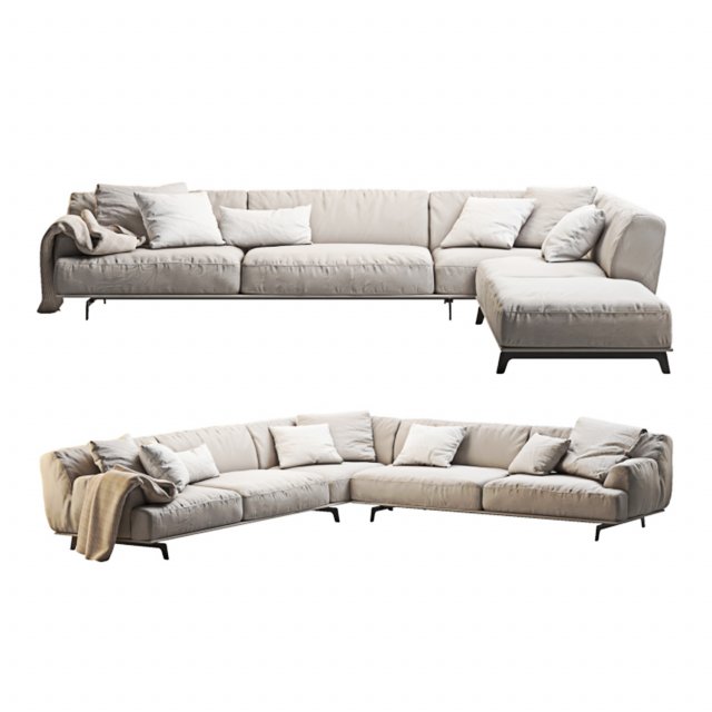 Sofa For King 3D Model