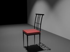 Wrought Iron Chair 3D Model