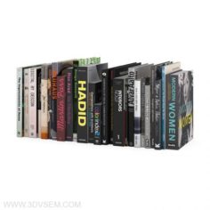 Cinema 4D Books 3D Model