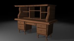 Old Classic Table 3D Model
