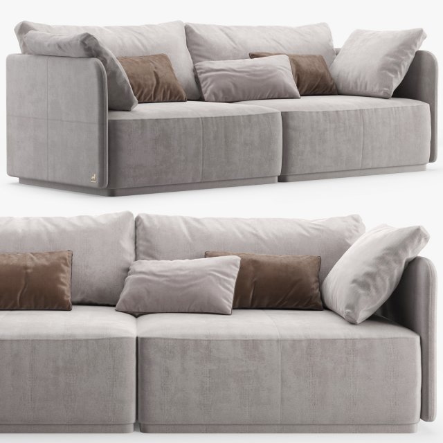 Sofa SMANIA Beverly 240 3D Model