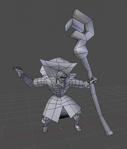 Mage 3D Model