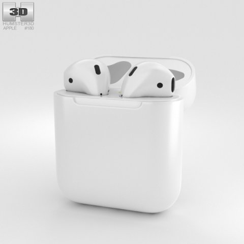 Apple AirPods 3D Model
