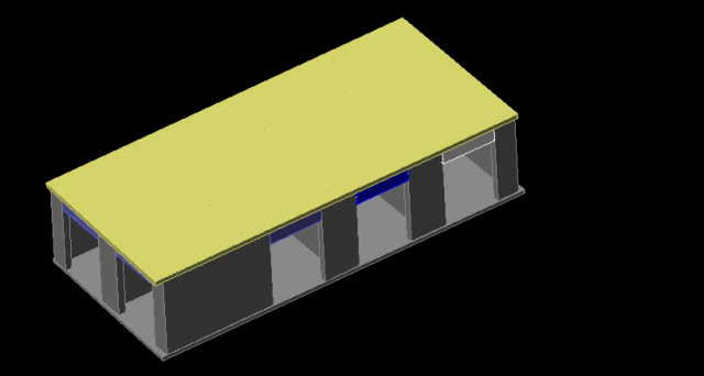 3d house design one stored 3D Model