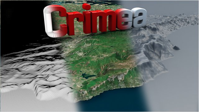 Crimea 3D Model