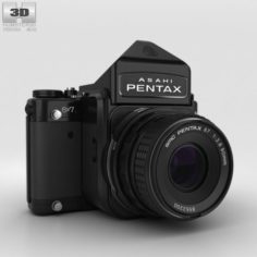 Pentax 6×7 3D Model