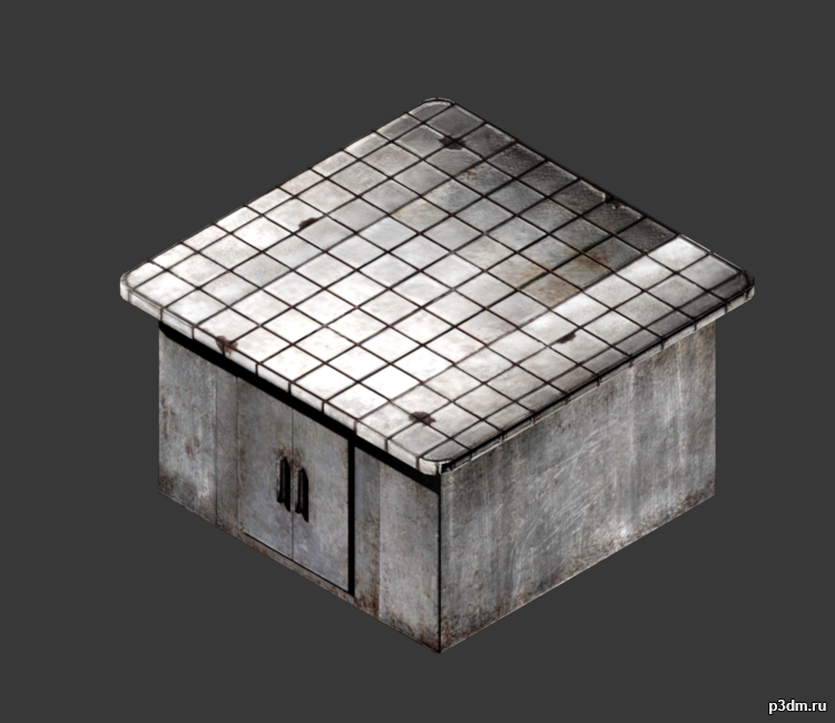 Lab Counter 3D Model
