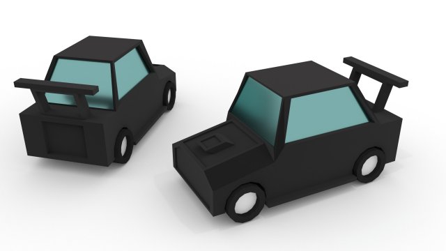 Car lowpolycartoon 3D Model