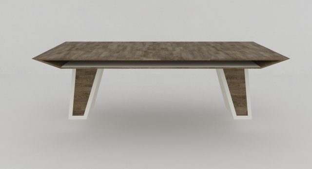 Modern coffee table -Bip- 3D Model