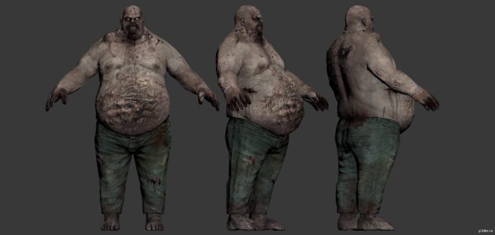 Zombie boomer 3D Model