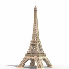 Eiffel Tower France 3D Model