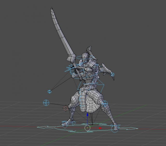 Genji 3D Model