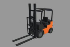 Forklift Model 3D Model