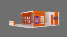Exhibition stand 07 3D Model
