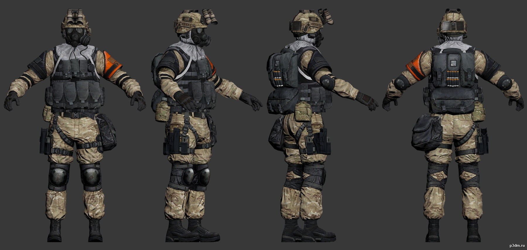 Cod 3d models