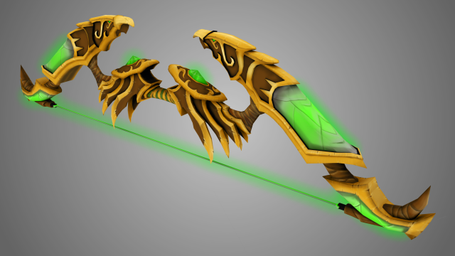Legion Bow 3D Model