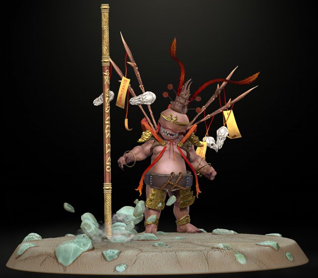 Wukong demon 3D Model