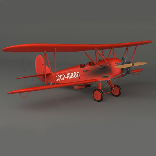 PO-2 kukuruznik 3D Model