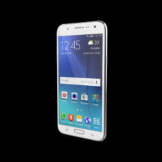 Samsung Galaxy J7 White 3D Model