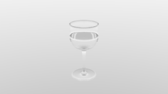 Glass of water 3D Model
