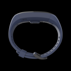 Garmin Vivo Smart HR Fitness Wristband Blue 3D Model