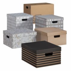 L3DV03G02 – boxes set 3D Model