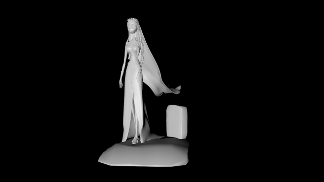 Emily Lowpoly by TBurton 3D Model