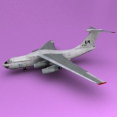 Il-76 UN 3D Model