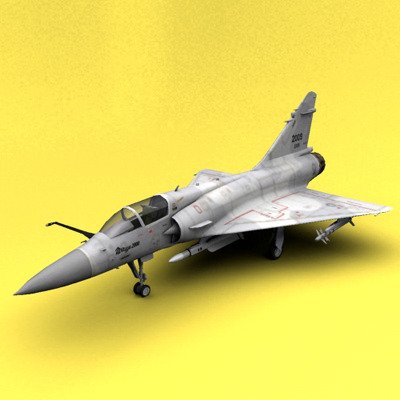 Mirage 2000 Taiwan 3D Model