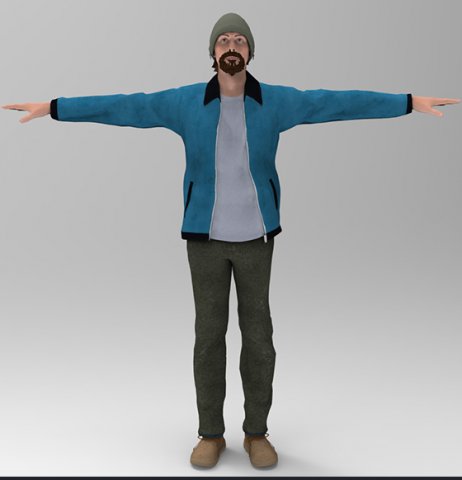 Johny Boy Free 3D Model
