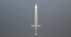 Imperial sword 3d print model 3D Model