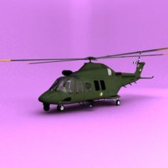 AW-139 3D Model