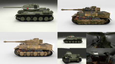 Eastern Front Armor Pack with Interior v1 3D Model