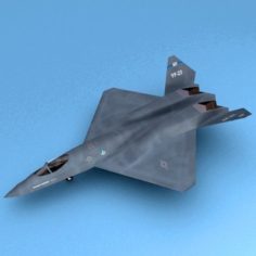 YF-23 3D Model