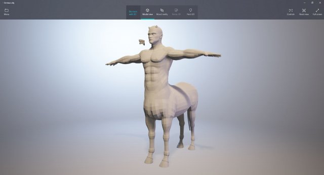 Centaur – A28 3D Model
