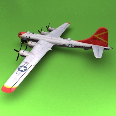 B-29 OLE MISS 3D Model
