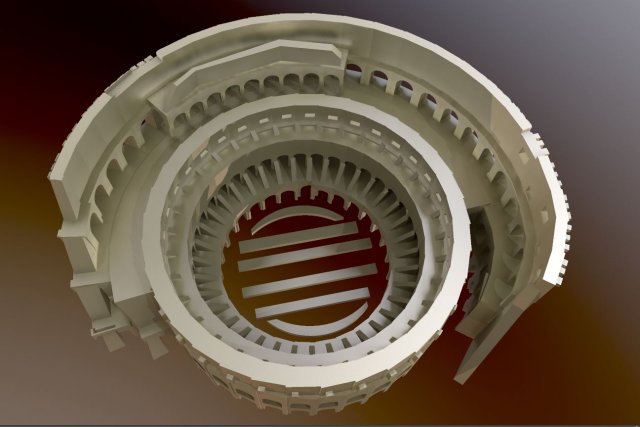 Statuette – Colosseum 3d print model 3D Model