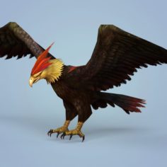 Fantasy Eagle 3D Model