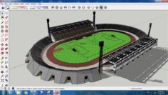 Sport 3d Stadium sketchup – 2 3D Model