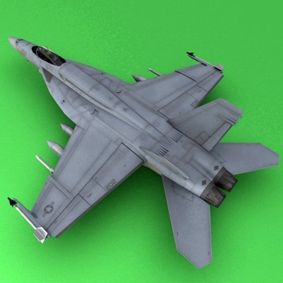 F-18E 3D Model