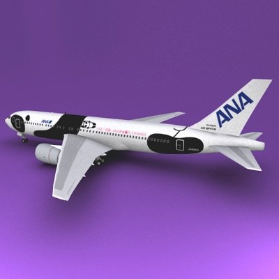 Boeing 767 ANA 3D Model